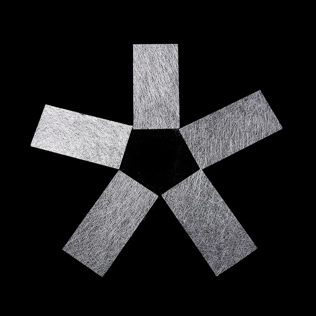 Nail Non-Woven Silk Extension Fiber Sheet Paperless Support Fast Fracture Repair Artifact | Красота и здоровье