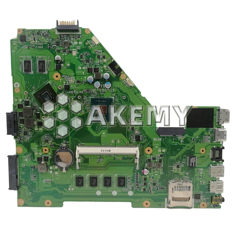 Akemy N2940 CPU 4 Гб RAM X550MJ GT820M материнская плата X550MD REV 2 0 для For Asus X550M X552M Y582M 100% тест
