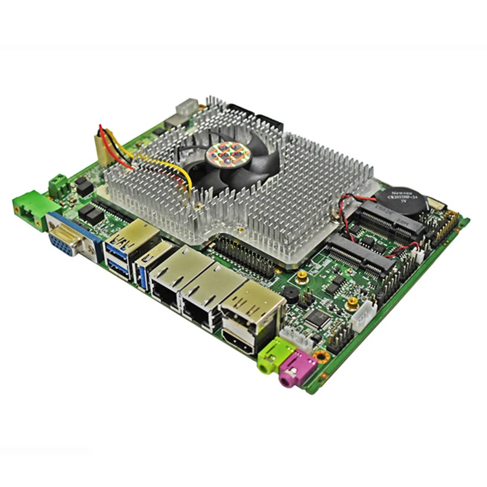 

Mainboard 6*COM Intel qm77 fanless Industrial motherboard with intel core i5 2430M processor 2*LAN RJ45 connector 4*USB