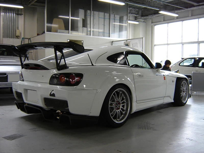 Для Honda S2000 AP1 AP2 SP Style широкоугольный задний брызговик FRP стекловолокно