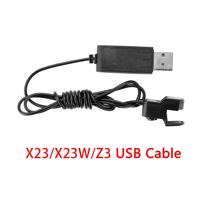 Зарядный usb кабель для батарей Syma Z3 X23 X23W 3 7 В 1 шт./3 шт.|Детали и аксессуары| |