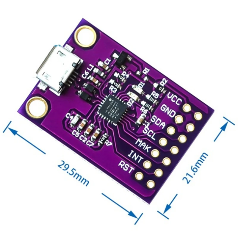 CP2112 плата отладки USB к I2C Связь модуль CCS811 | Электроника