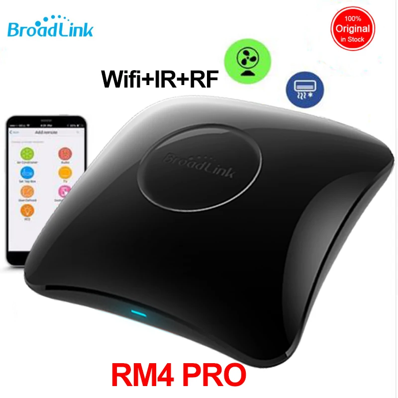 Универсальный пульт дистанционного управления Broadlink RM4 PRO Wifi IR RF Smart Home |