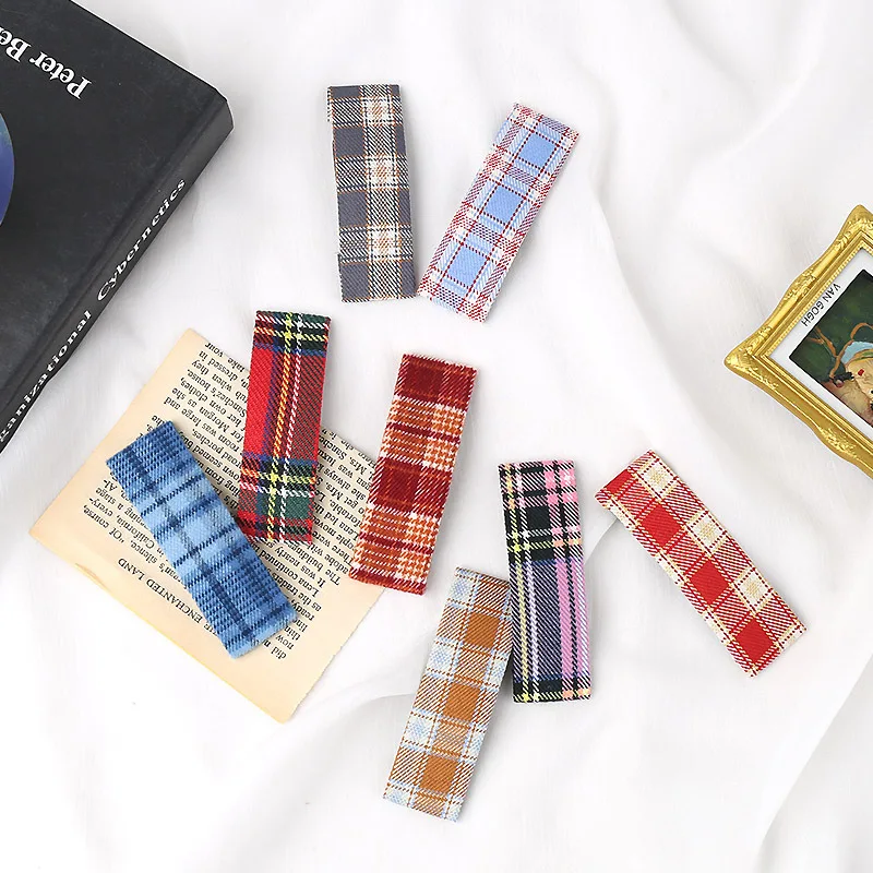 Женская Винтажная заколка для волос AWAYTR 3 шт. обруч в клетку аксессуар волос| |