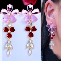 missvikki trendy long drop earrings for women bohemian earrings geometric drop earring 2021 brincos female diy fashion jewelry