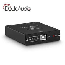 Douk Audio XMOS XU208 USB to Coaxial /Optical /12S Converter Digital Interface Audio Adapter DSD256 PCM384KHz