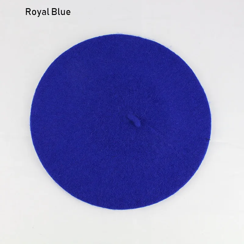 Французский стиль шерстяной фетровый берет женская мода британский шик для