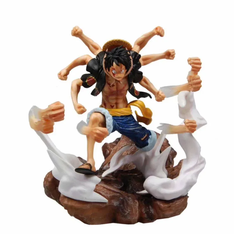 31 см аниме фигурка XXL Обезьяна D Luffy Gomu No Gatling Ver. Фигурка из ПВХ экшн Коллекционная