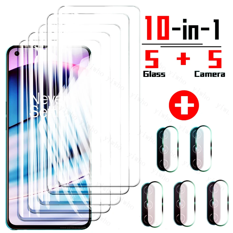 For Glass OnePlus Nord CE 5G Tempered Glass One Plus Nord CE Screen Protector 1+ Nord N200 N100 N10 9 9r 8t Pro Camera Glass