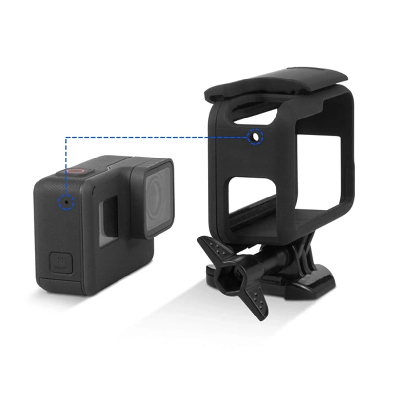 Frame for GoPro Hero (2018) / 6 5 Housing Border Protective Shell Case Accessories Go Pro Hero6 Hero5 Black with Quick Pul | Электроника