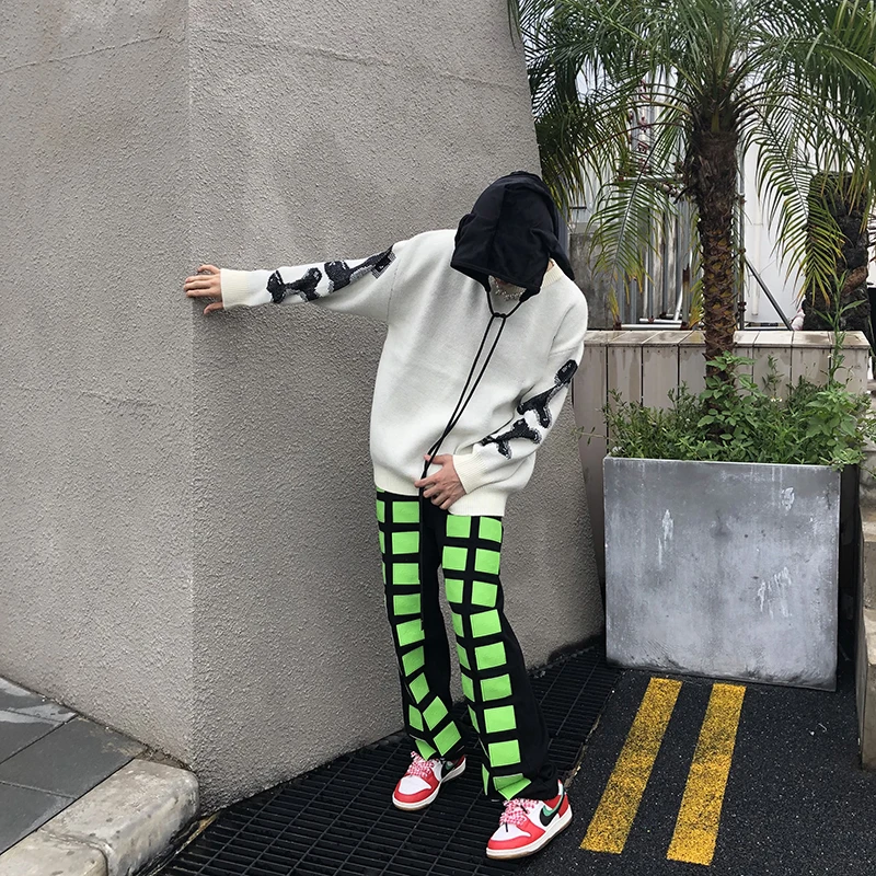 Женский свитер оверсайз зимний трикотажный пуловер в стиле Харадзюку с