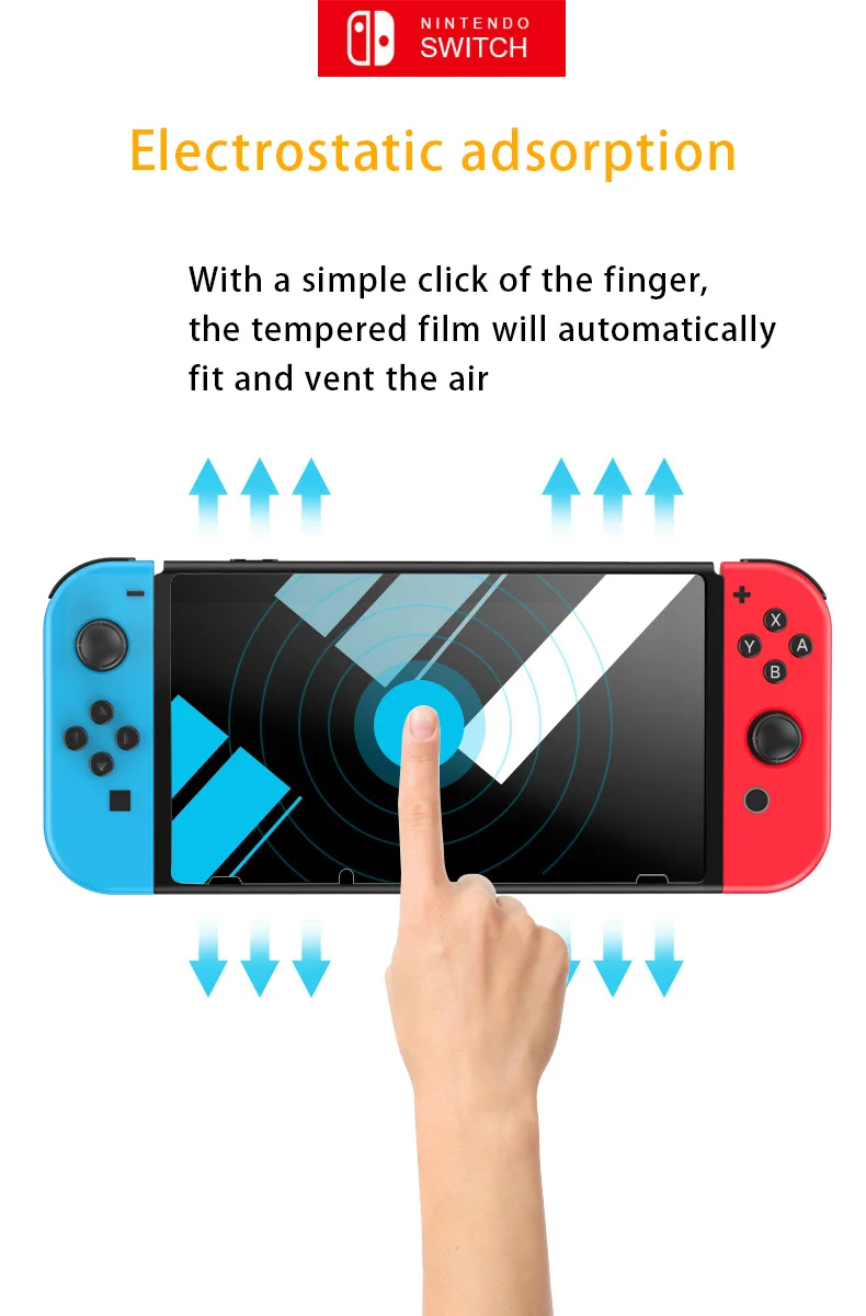 Для экрана nintendo Switch стеклянная пленка для защиты от царапин NS HD пленка NX стеклянная пленка