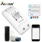 Интеллектуальный переключатель Wi-Fi Беспроводной Tuya Smart Home универсальный выключатель приложение Дистанционное Управление таймер Функция работает с Alexa Google Home