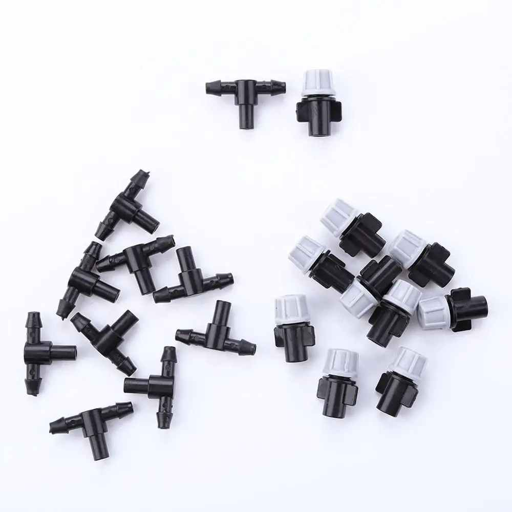 10 шт. туман распылительные спринклеры + футболки соединитель насадки для полива и