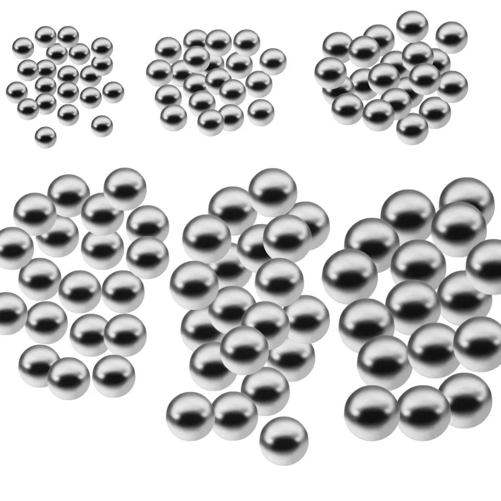 

50PCS Replacement Parts 5mm Diameter Bike Carbon Steel Ball Bearing New