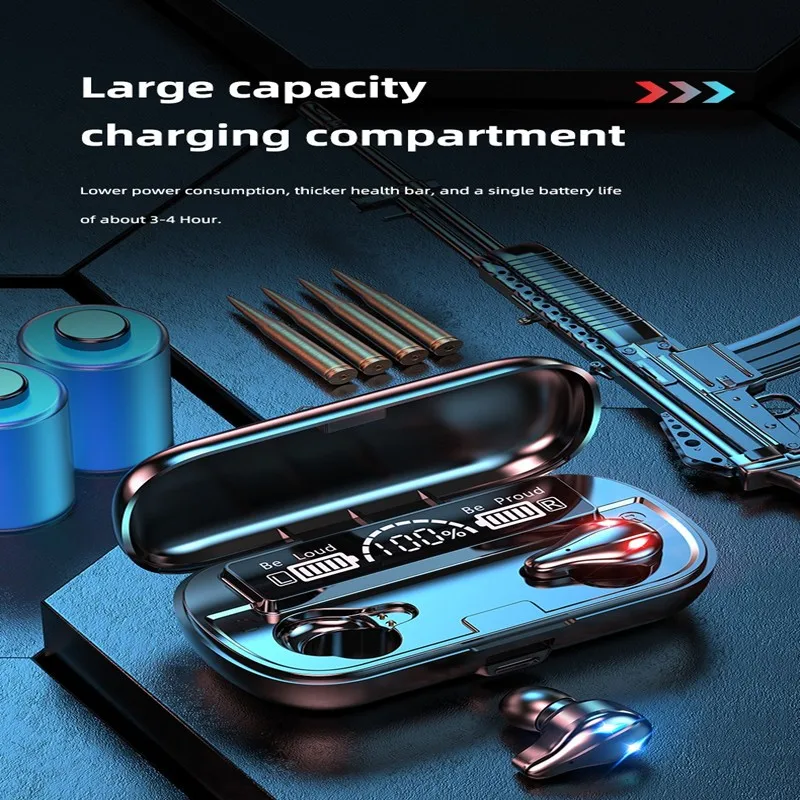 

TWS-стереонаушники X9 спортивные с поддержкой Bluetooth и защитой класса IPX5