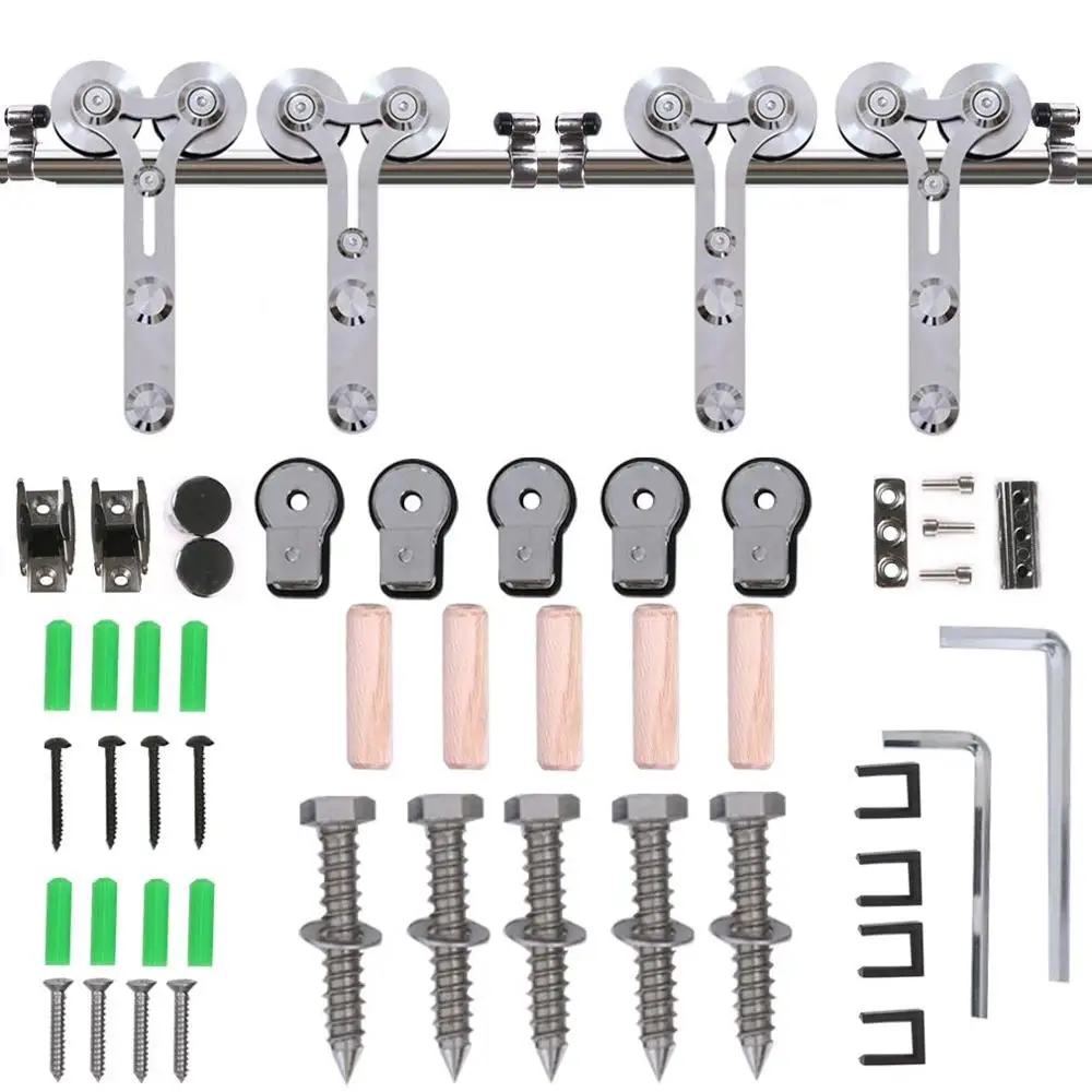 Оборудование для раздвижной двери сарая y-образные ролики из нержавеющей стали