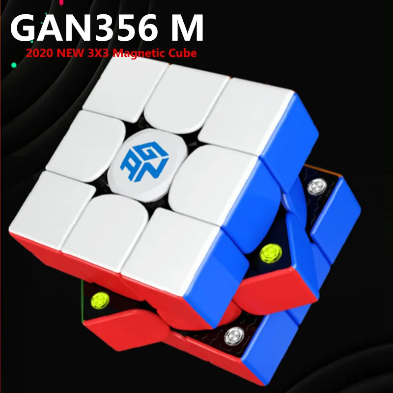 

GAN356 M магический куб головоломки GAN 356 m скоростной куб 3x3 Магнитный конкурс куб GAN 356 M Gan Магнитный куб