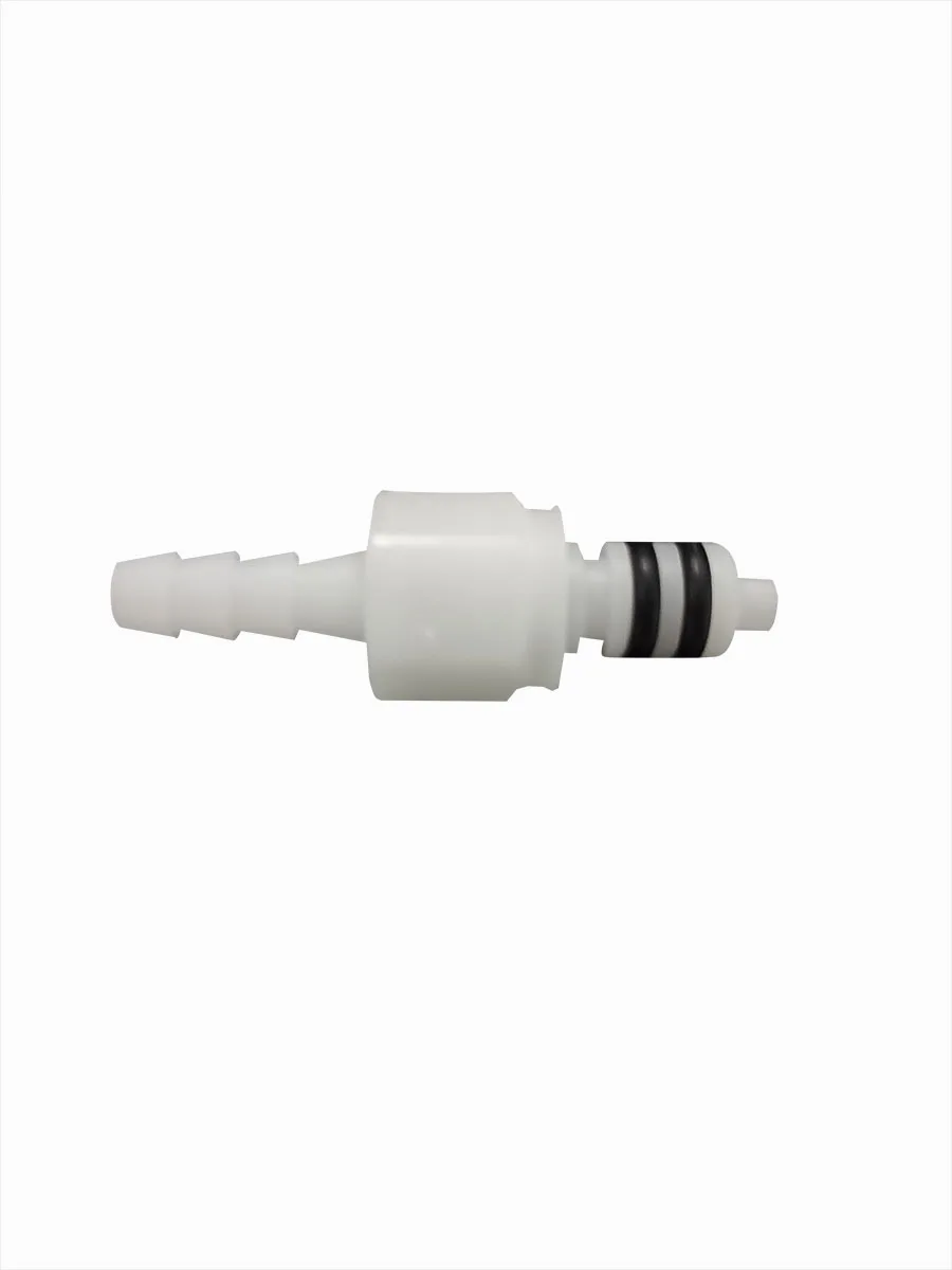 

1/8" to 1/4" Male Coupling with valve connecting hose quick connector HL-MVH0108 XINOZONE