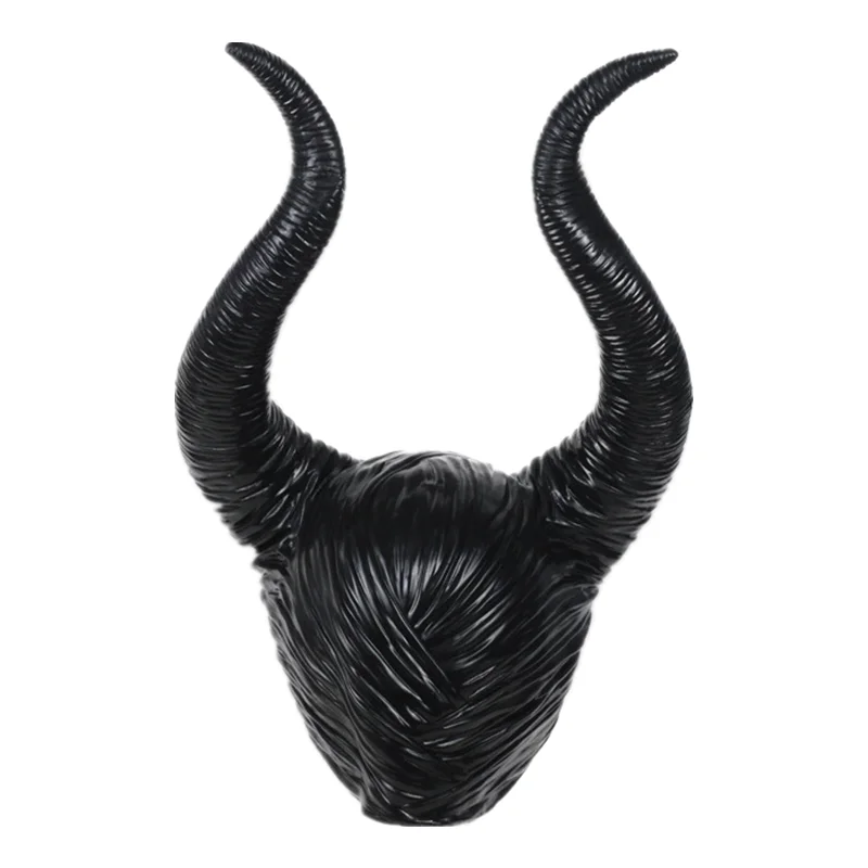 Малефисент малефисент латексный рожок Взрослые женщины Хэллоуин Вечеринка