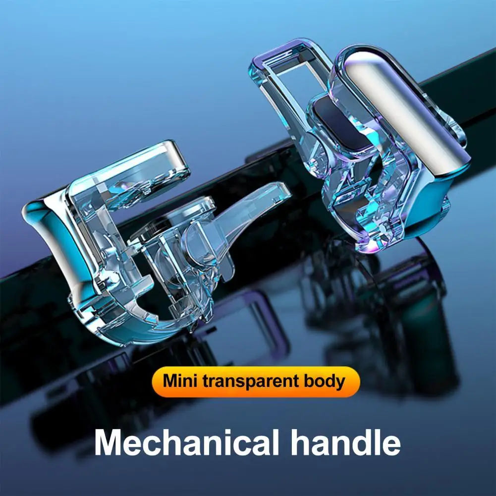 

Game Buttons Card Buckle Design Super Compatible Game Console Accessory High Sensitive Mobile Game Controllers for PUBG Mobile