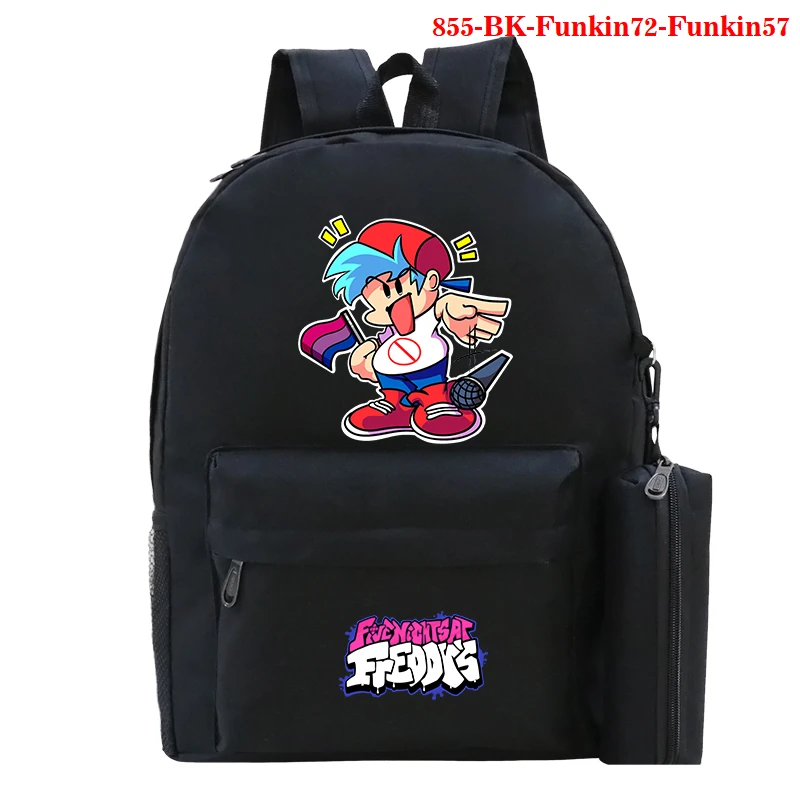

Hot Sale Friday Night Funkin Print Backpack Boys Girls School Bag Travel Bag Laptop Bagpack Daily Bags Game Mochila Men Knapsack