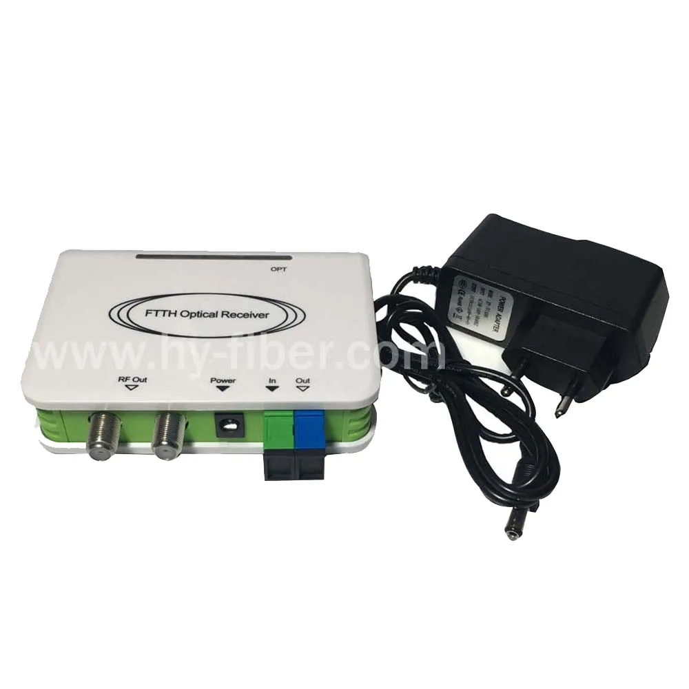 CATV оптический узел Mini приемник FTTH WDM преобразователь Triplexer минирежим с двумя