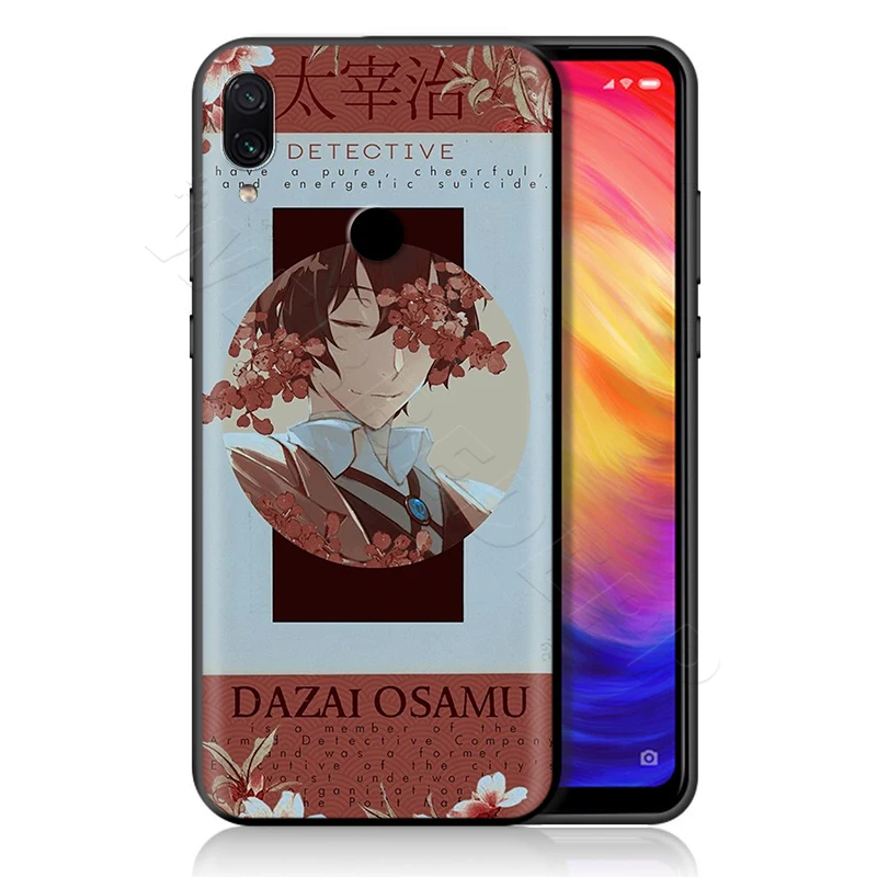 Godzilla дазай Осаму чехол для Xiaomi Redmi 4A 4X5 5A 6 6A 7 7A S2 Примечание Go K20 Pro Plus премьер-8 T