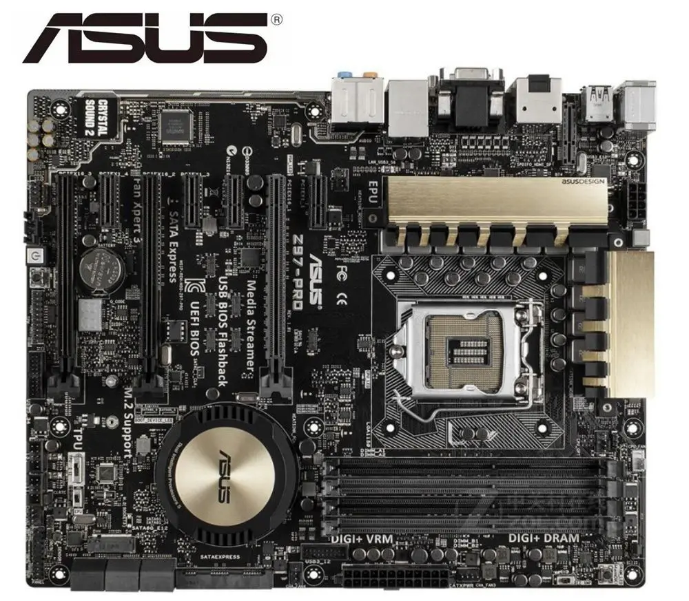 Настольная Материнская плата Asus разъем LGA 1150 DDR3 32 ГБ для процессора i7 i5 i3 SATA3 USB3.0 ATX