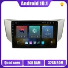 Автомагнитола 2 Din на Android 10,1, мультимедийный видеоплеер для Lexus RX300, RX330, RX350, RX400H 2004, 2005-2009, GPS-навигация, аудио 2 Din