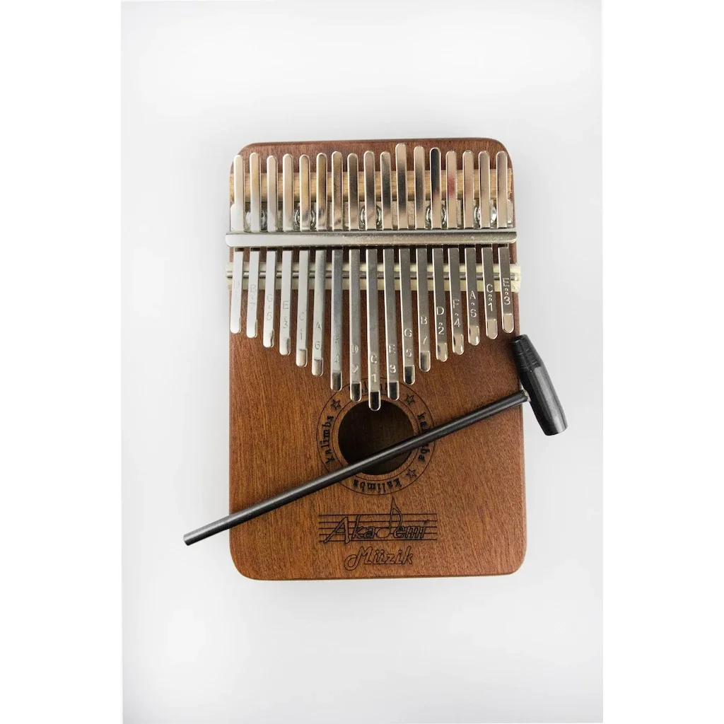 Academy 17 Key Maun Kalimba (64 Page Method) Music Instrument High Quality First Class Workmanship Durable Long Life