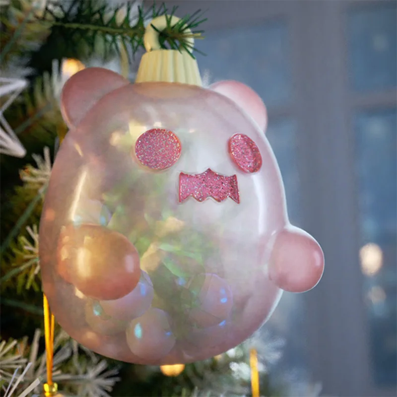 Blind Box-figuras de acci&oacute;n ShinWoo, colecci&oacute;n de juguetes de regalo, Serie de noche de trucos o golosinas de Navidad, caja sorpresa de Anime-5