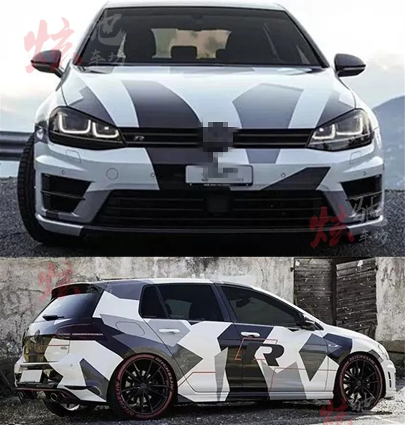 

Car stickers FOR VW POLO Scirocco Golf 7 GTI Golf 8 body exterior personalized custom sports decals