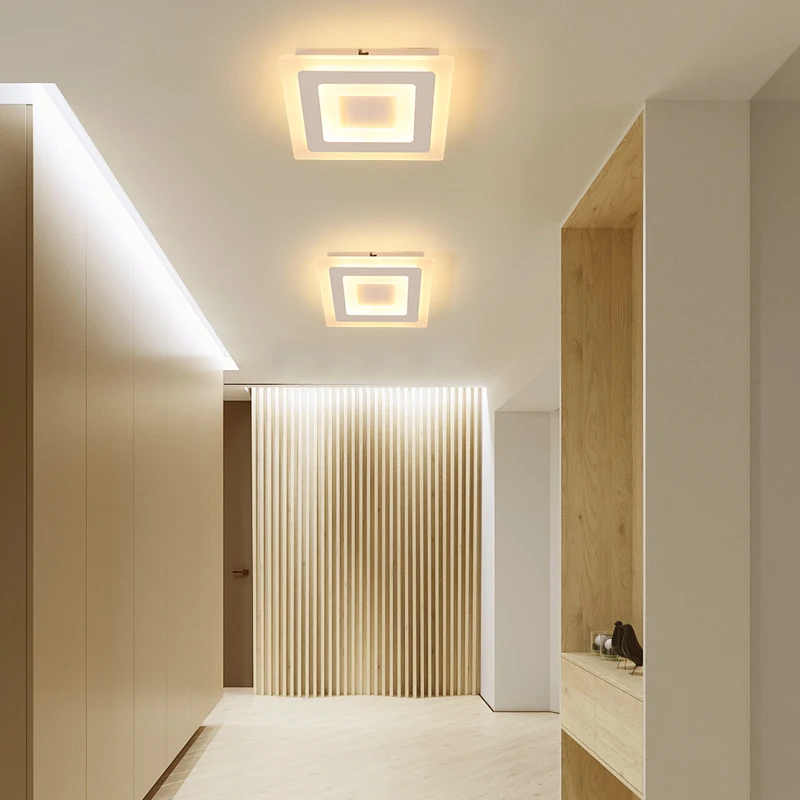 

Modern LED Ceiling Chandelier for Corridor aisle minimalist porch entrance hall balcony led Home chandeliers Decorative Fixtures