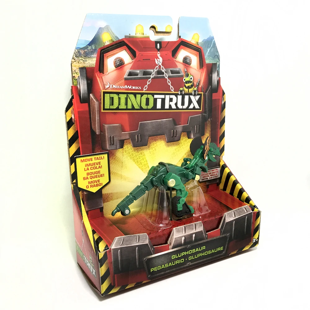 Грузовик-динозавр съемный игрушечный динозавр Машинка для Dinotrux мини-модели