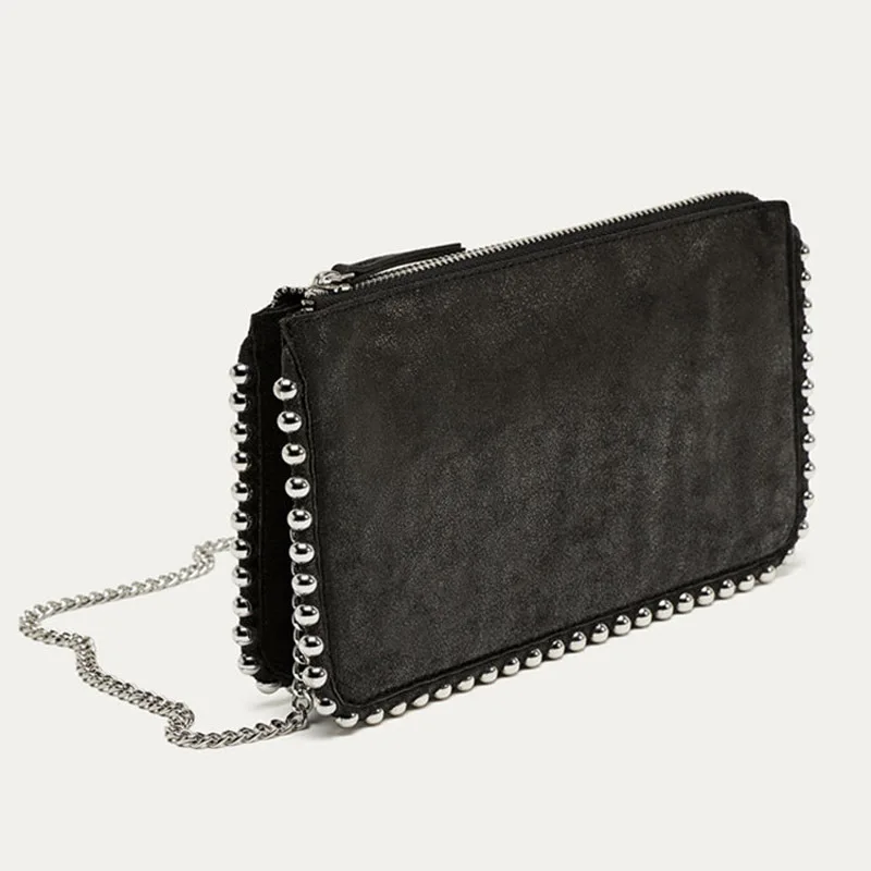 

Fashion Chains Beading Women Crossbody Bags Designer Handbags Luxury Matte Leather Lady Shoulder Bag Brand Lady Small Flap Purse