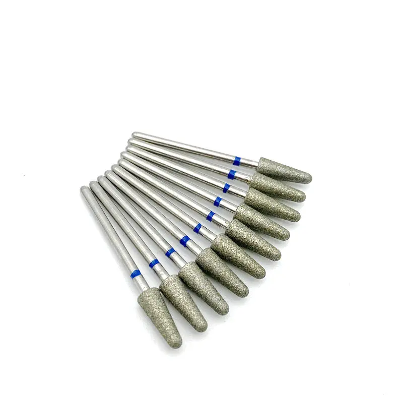 10 шт./компл. Стоматологическая Гальваническая Алмазная точечная Полировочная