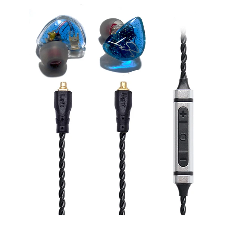 Наушники PIZEN Knowles UES XBA DT2 PLUS с CSR 8645 mmcx bluetooth наушники беспроводной кабель APTX футляр