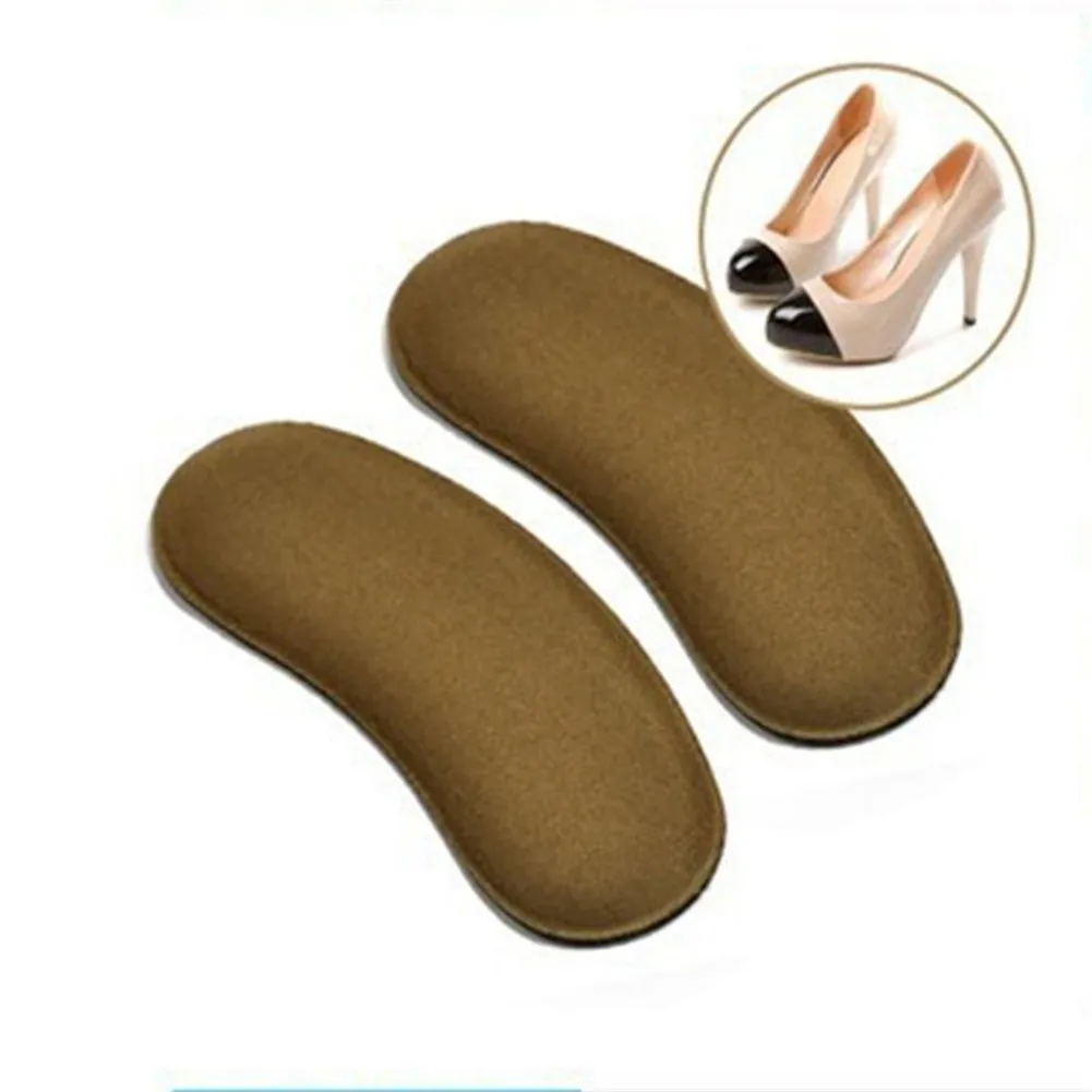 Hot sales 1Pair Sticky Fabric Shoe Back Heel Inserts Insoles Pads Cushion Liner Grips Shoes Pads Anti-slip Inserts Heel sticker