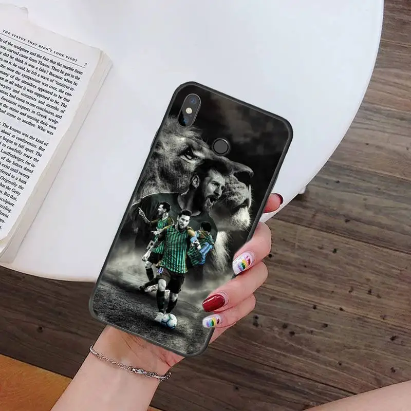 CR7 Cristiano Ronaldo Lionel Messi Soft Phone Case Cover For Xiaomi Redmi 4x 5 plus 6A 7 7A 8 mi8 8lite 9 note 4 5 7 8 pro