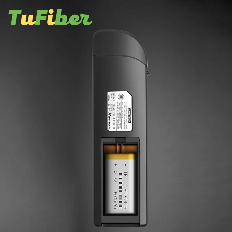 Free Shipping Optical Fiber 15Km 30MW Red Laser Pen Fiber Fault Locator FTTH Fiber Optic Test USB charge LED Lighting Pen VFL