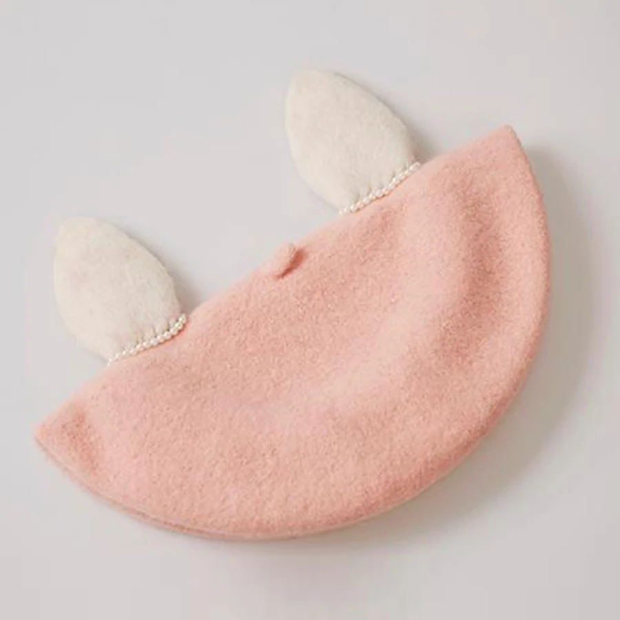 Женские модные шерстяные фетровые береты подарок на день Святого Валентина