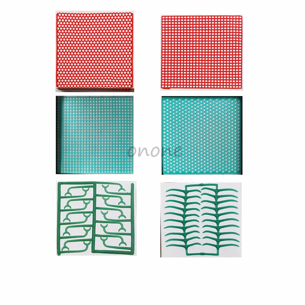 1 Box Dental Wax Mesh Wax Net Round Hole Square Grid Clasp Shape Wax Sheet For Cast Metal Partial Design Dental Lab Material