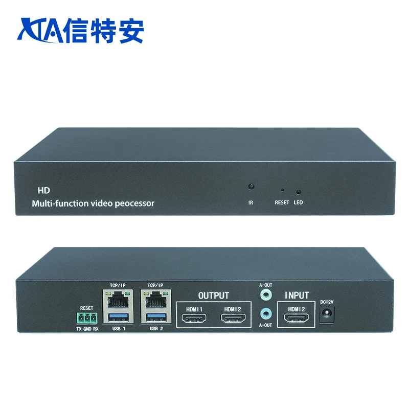 

Pure hardware projection fusion dual channel projector fusion device two channel edge fusion splicing processor software