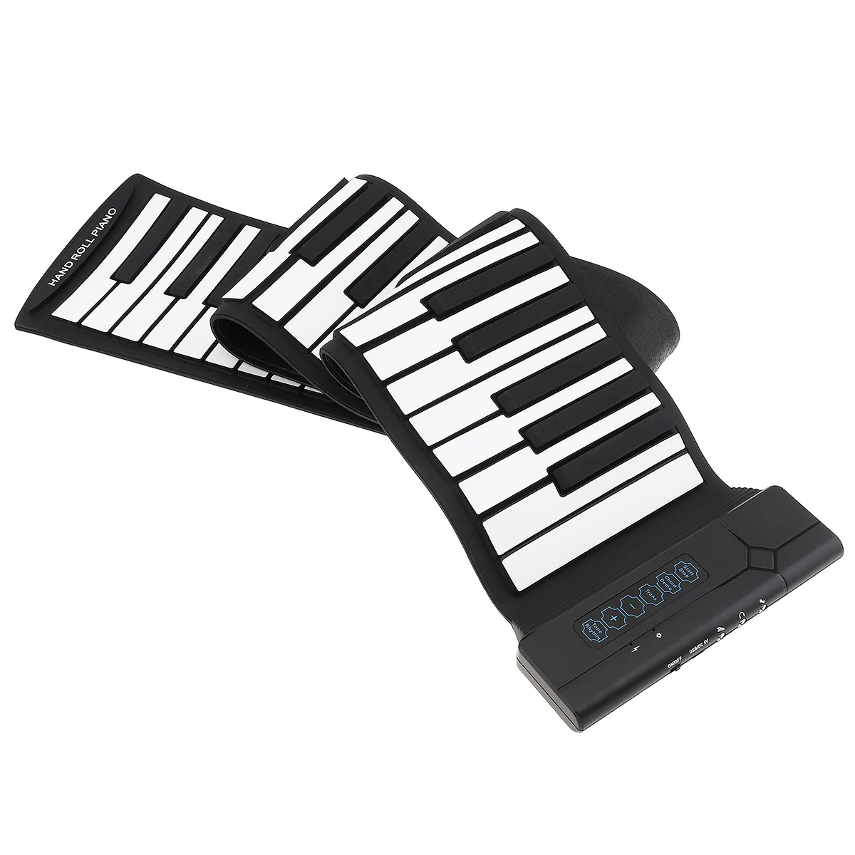 88 клавишный USB MIDI выход рулонное пианино перезаряжаемая электронная портативная