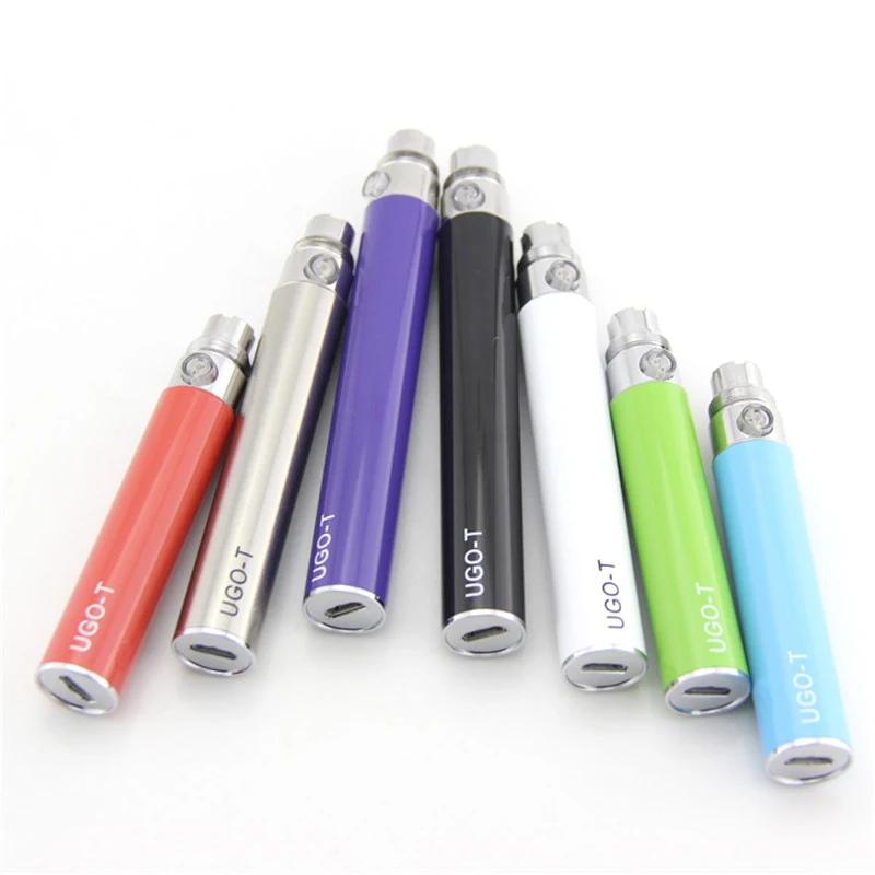 

5pcs/Lot UGO-T Vape Battery Micro USB Passthrough 1100mah Electronic Cigarette EGO Battery For 510 Thread CE4 Mt3 Tank Vape Pen