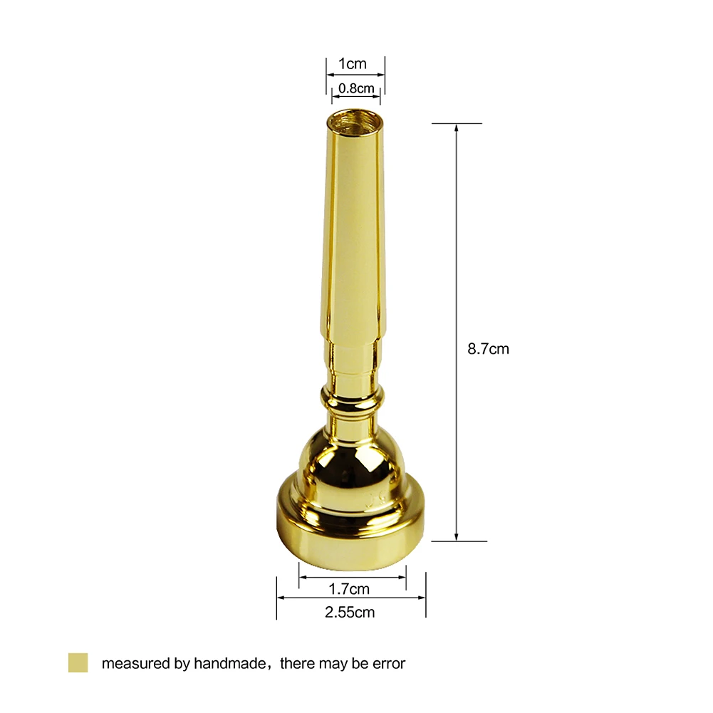 Trumpet Mouthpiece For Bach Beginner Musical Fancier Club Finger Exerciser 3C 5C 7C Accessories Mouth | Спорт и развлечения