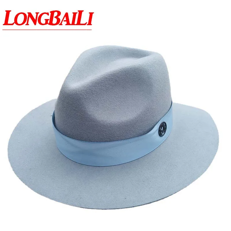 Зимняя модная женская зимняя модель с широкими полями BMDW042|Женские фетровые