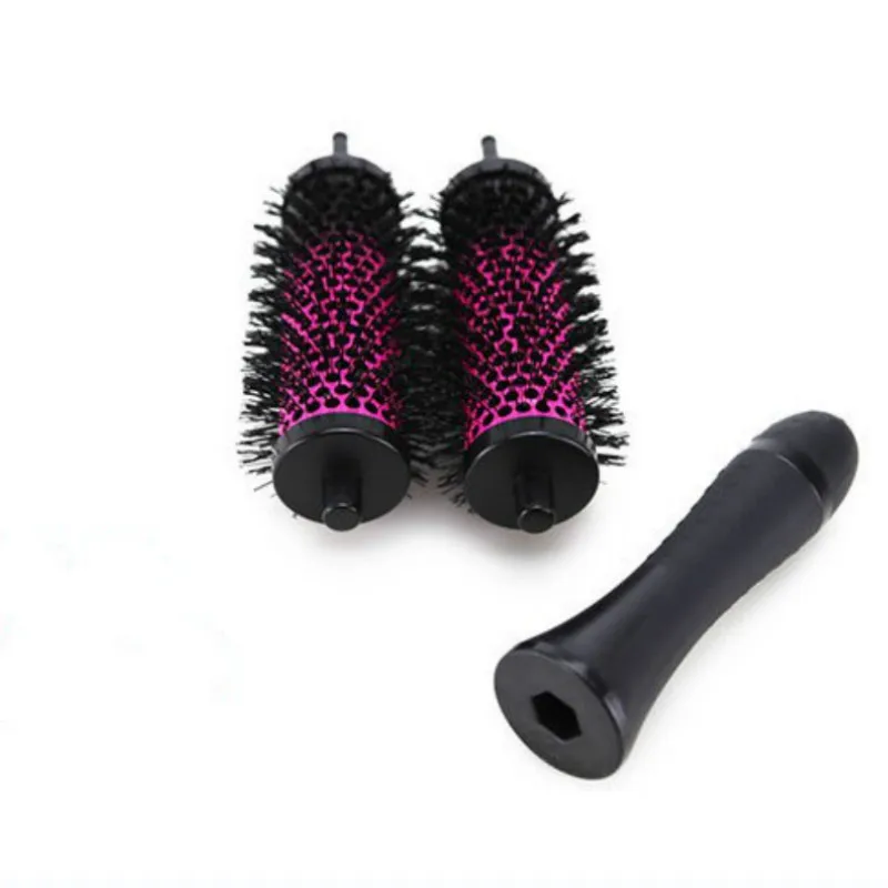 Набор комбинированных расчесок для головы: 6 головок одна ручка три размера щетка