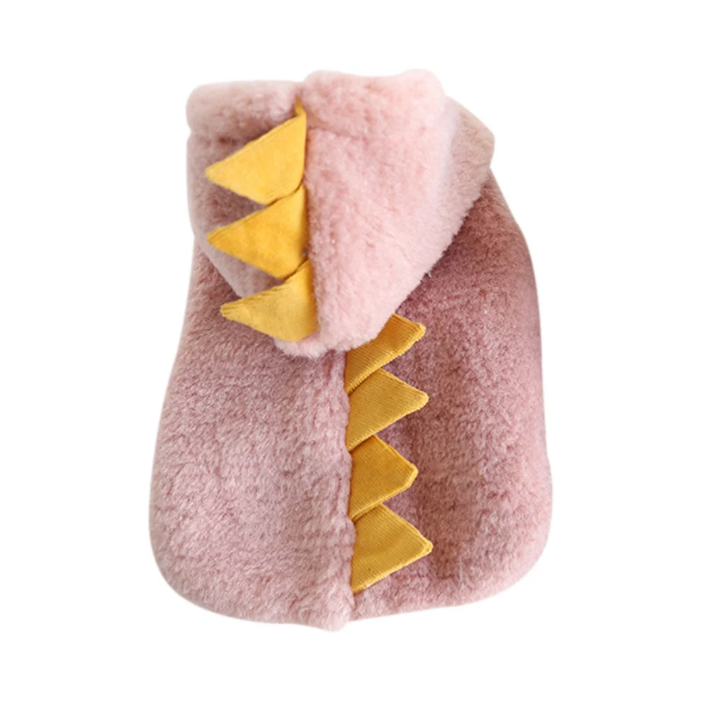 

Dog Kitten Clothing Pet Dog Cat Clothes Puppy Cat Cute Dinosaur Costume Winter Warm Plush Dog Coat Fleece Hoodies Sweater